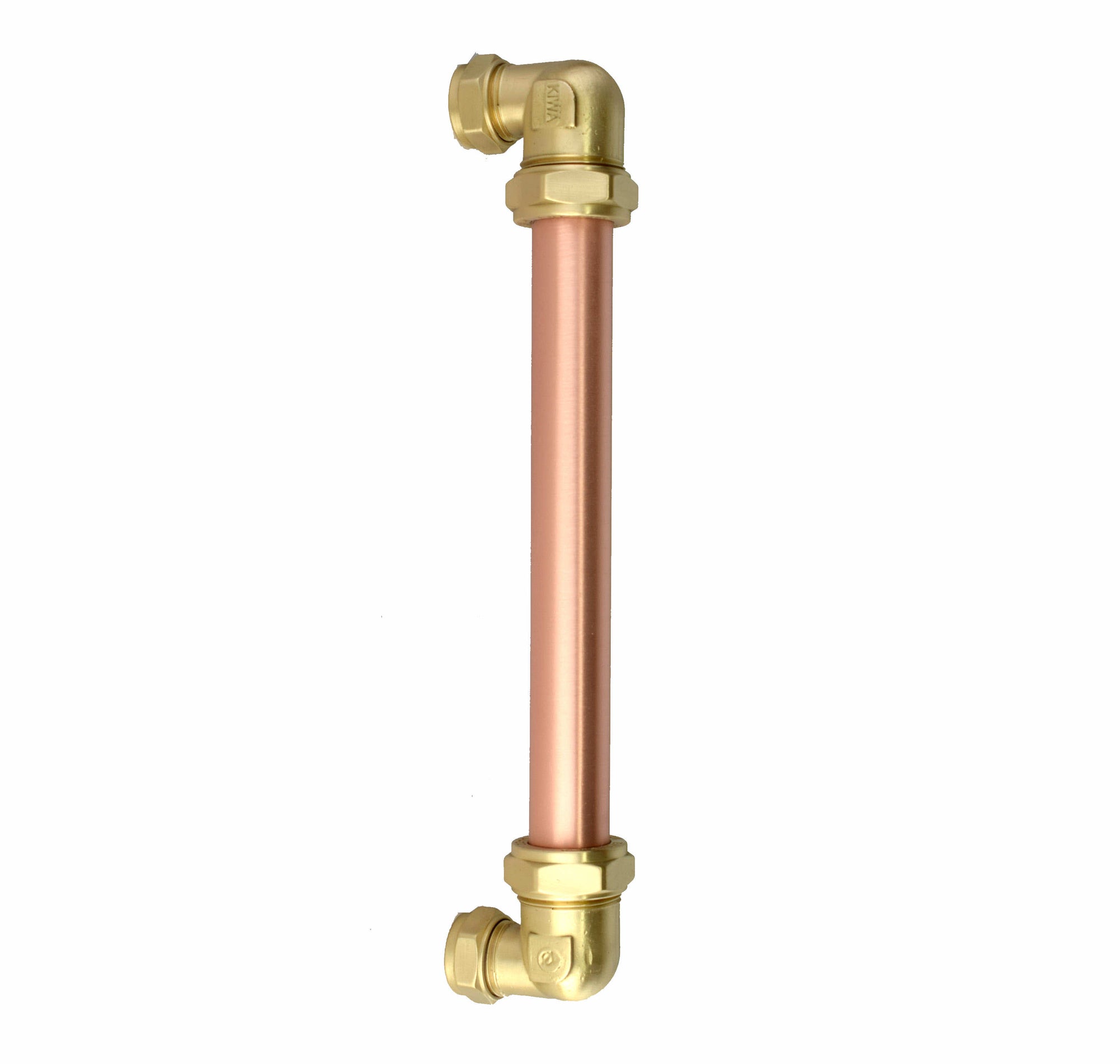 pull handle copper brass industrial bolted 