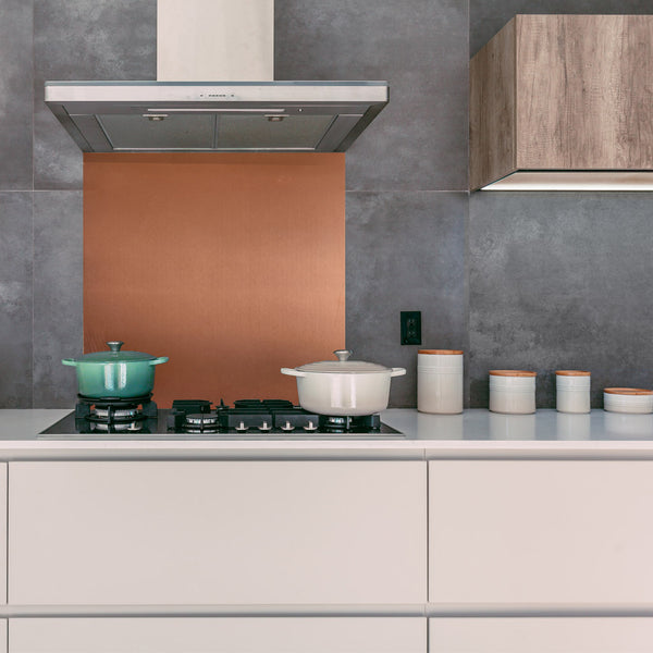 Copper Kitchen Splashback / Proper Copper Design