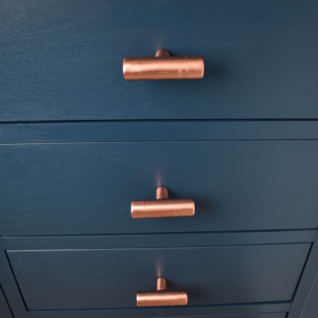 Copper Knob T-shaped Thick-Bodied - Proper Copper Design