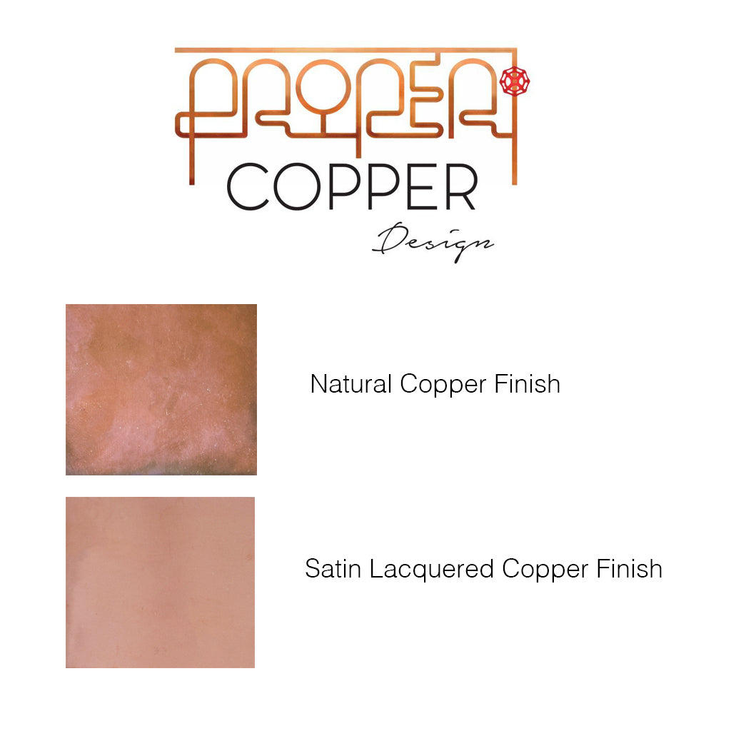 Copper Kitchen Splashback - Proper Copper Design