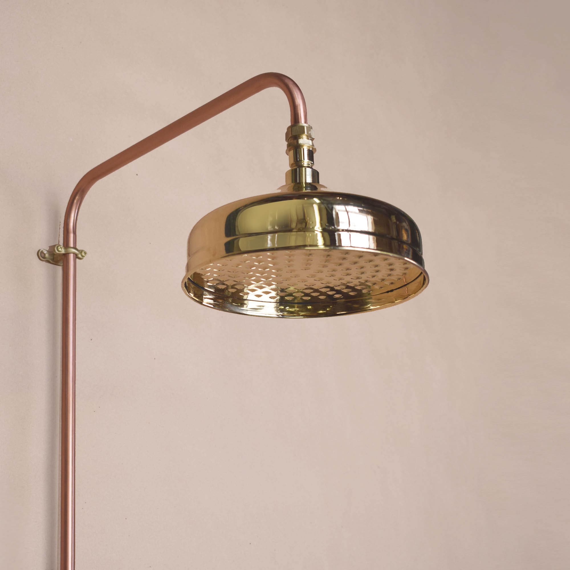 Get the Best Outdoor Shower Experience with our copper or brass outside showers