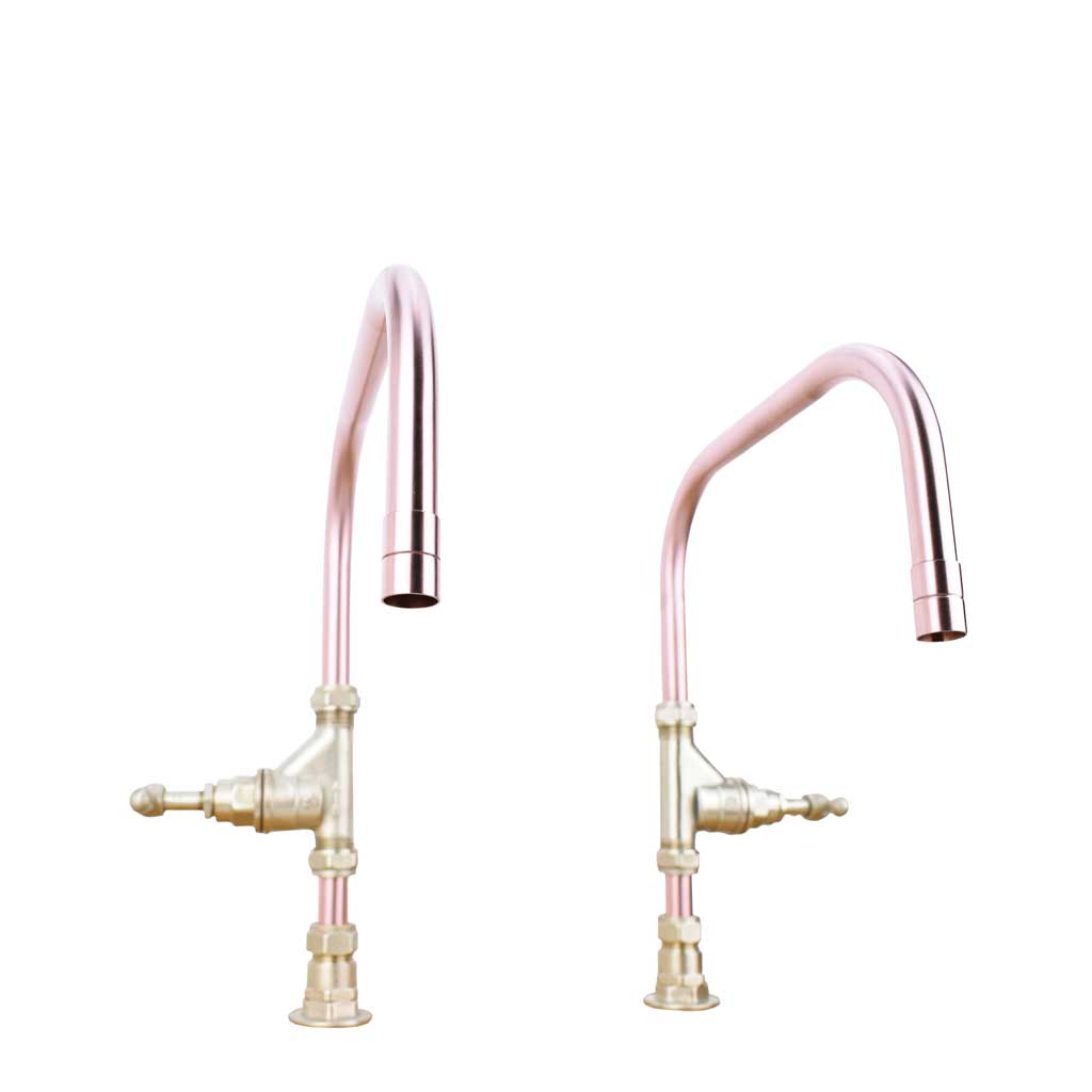 Copper Taps Twin Set - Coral - Proper Copper Design