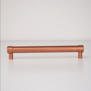 Copper Bar Handle - Raised - White Background