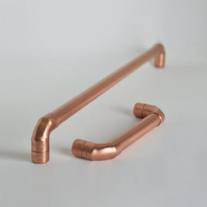 Two copper handles 