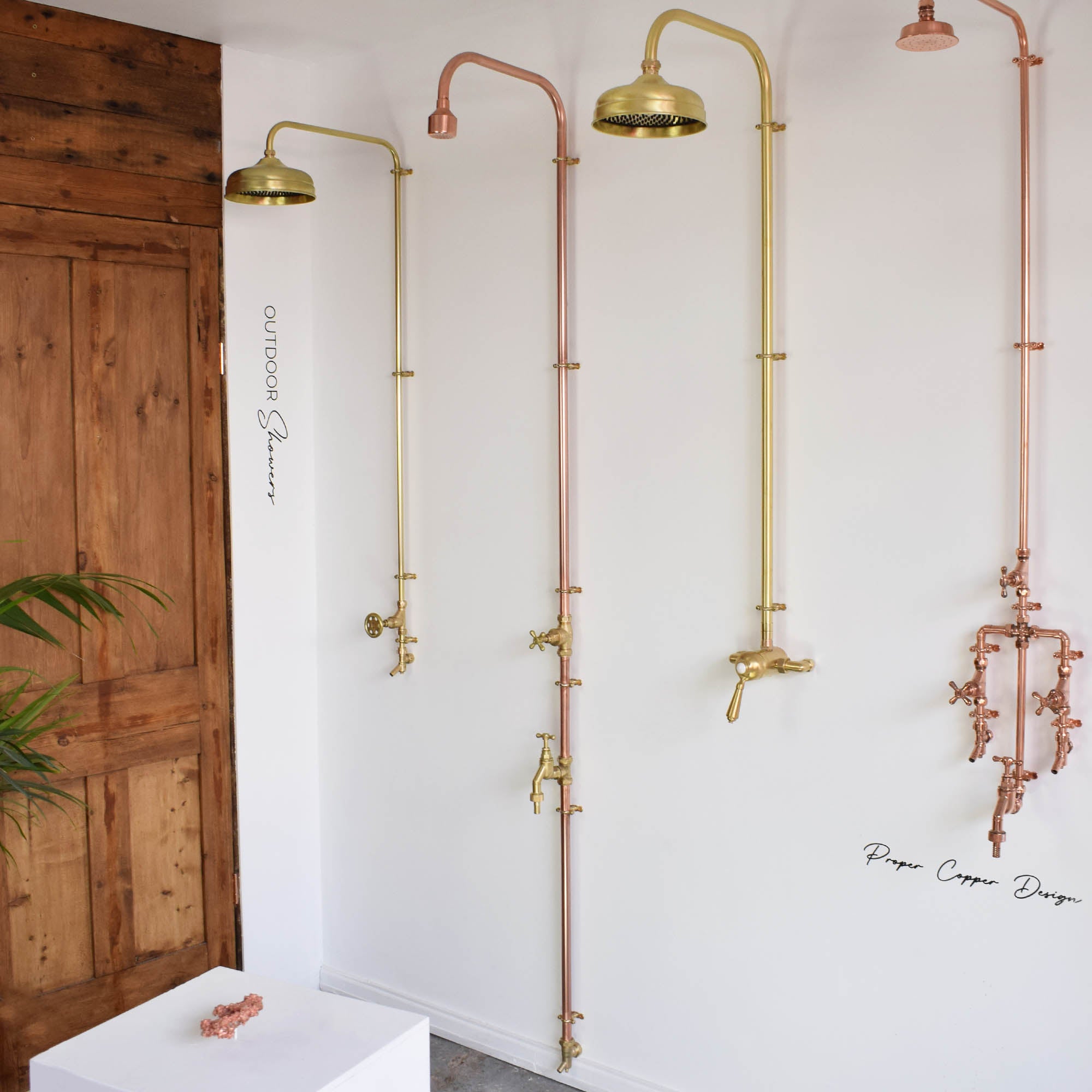 backyard showers available in our Brighton showroom