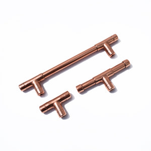 Solid Copper Handle T-shaped (Mini) - Assorted Collection