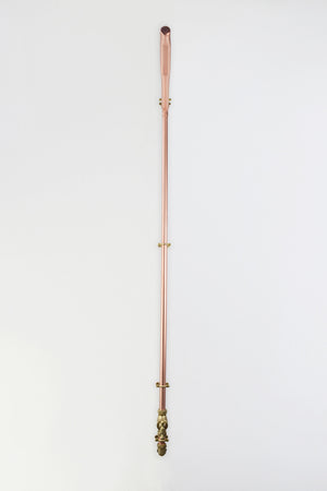 Copper and Brass Shower (Olympia), designed for spa's, gardens or sauna showering