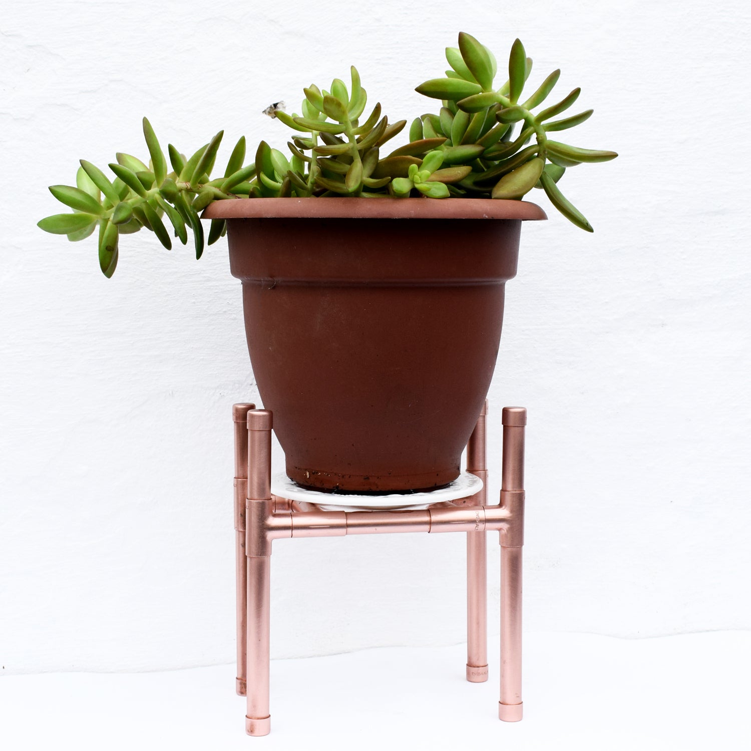 Small Copper Plant Stand - Proper Copper Design