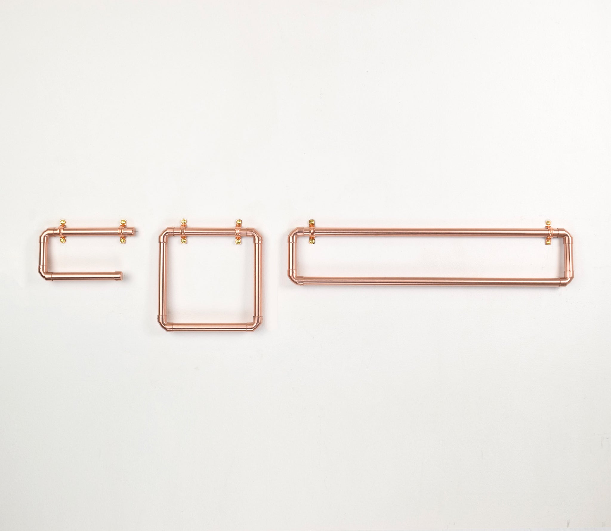 Rose Gold Copper Bathroom Accessories Set - Bahrain Rose Gold Copper Bathroom Accessories Set - Bahrain