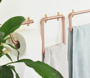 Copper Bathroom Set - Proper Copper Design