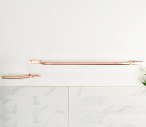 Curved Copper Bathroom Set - Proper Copper Design