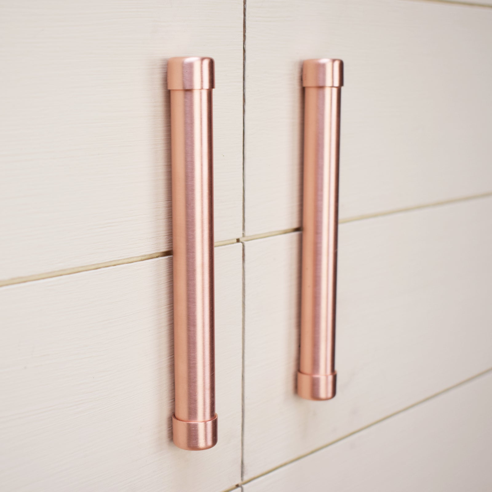 Copper Bar Handle - Angled Shot