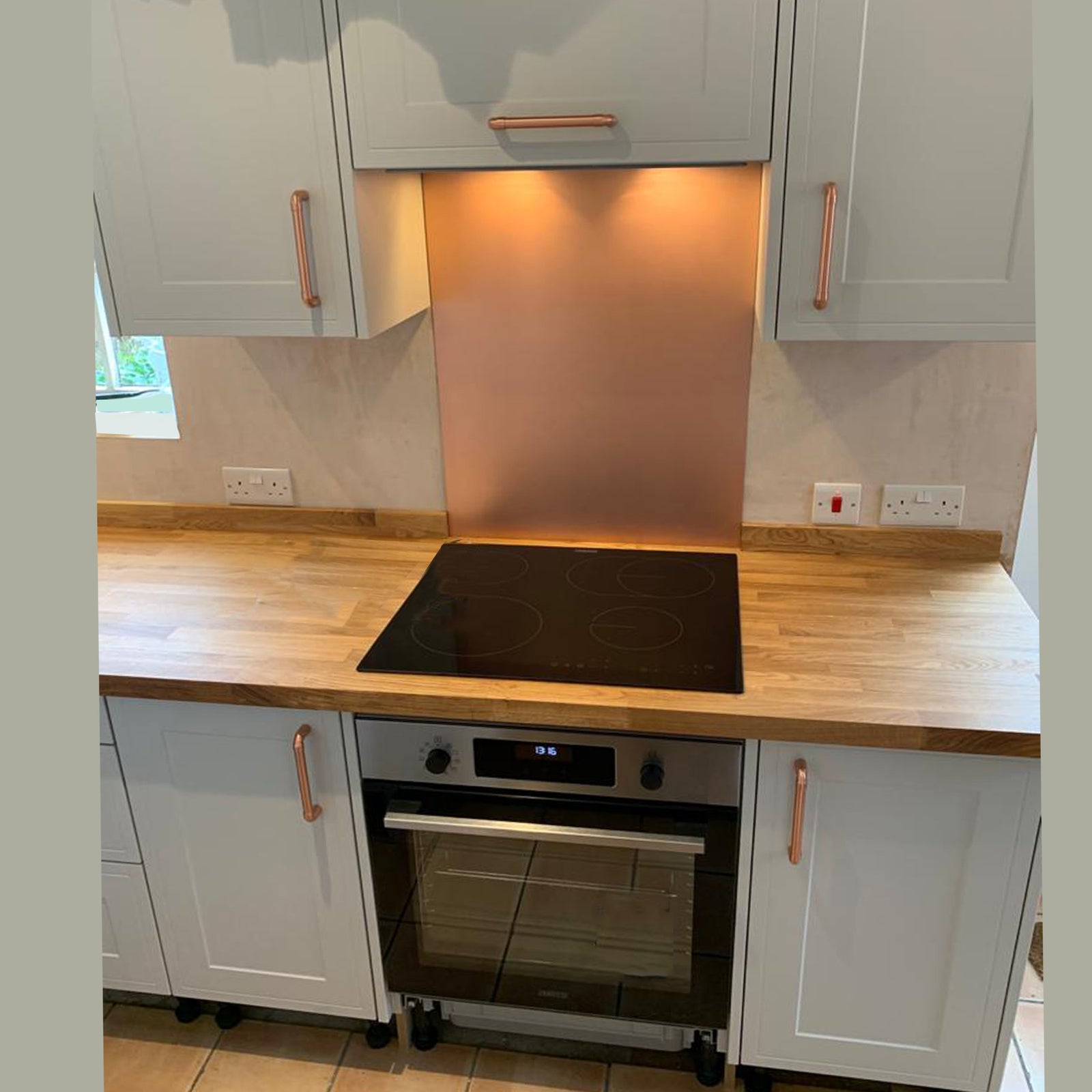 Copper Kitchen Splashback - Proper Copper Design