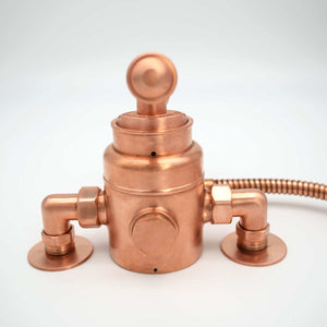 Copper thermostatic valve 
