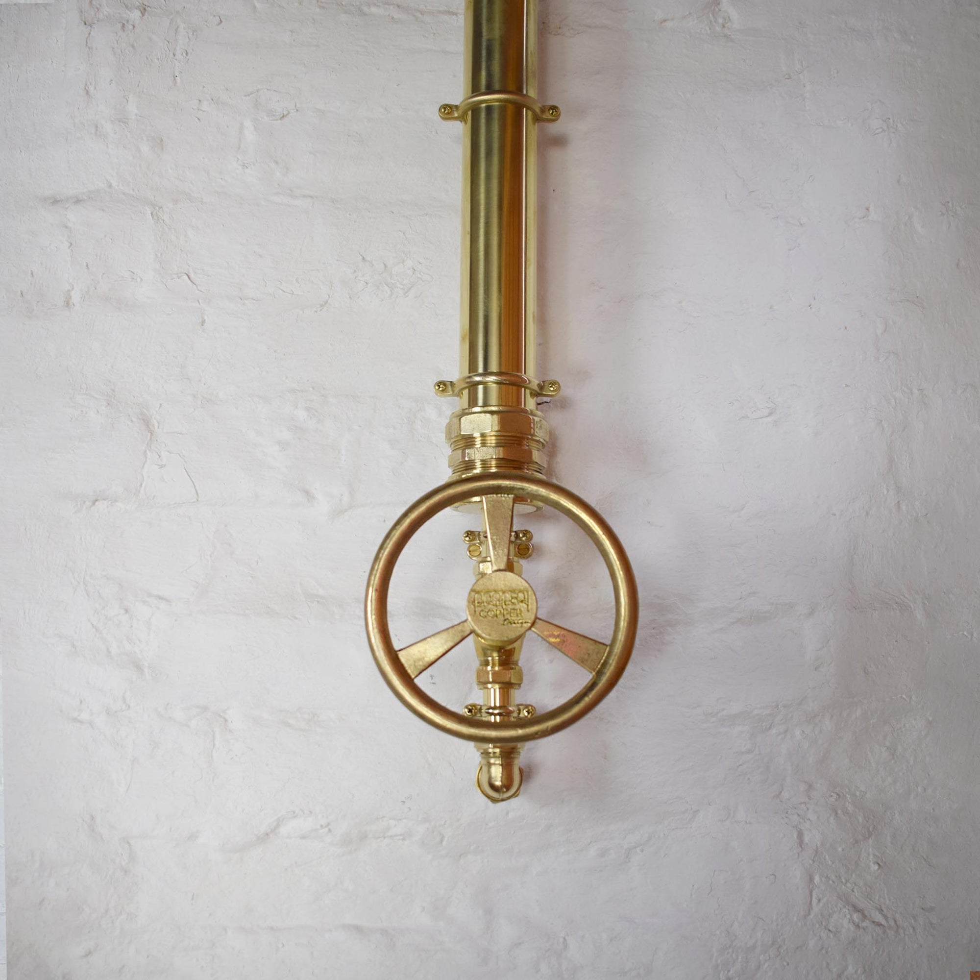 Walk-in power showers brass showers, made in England