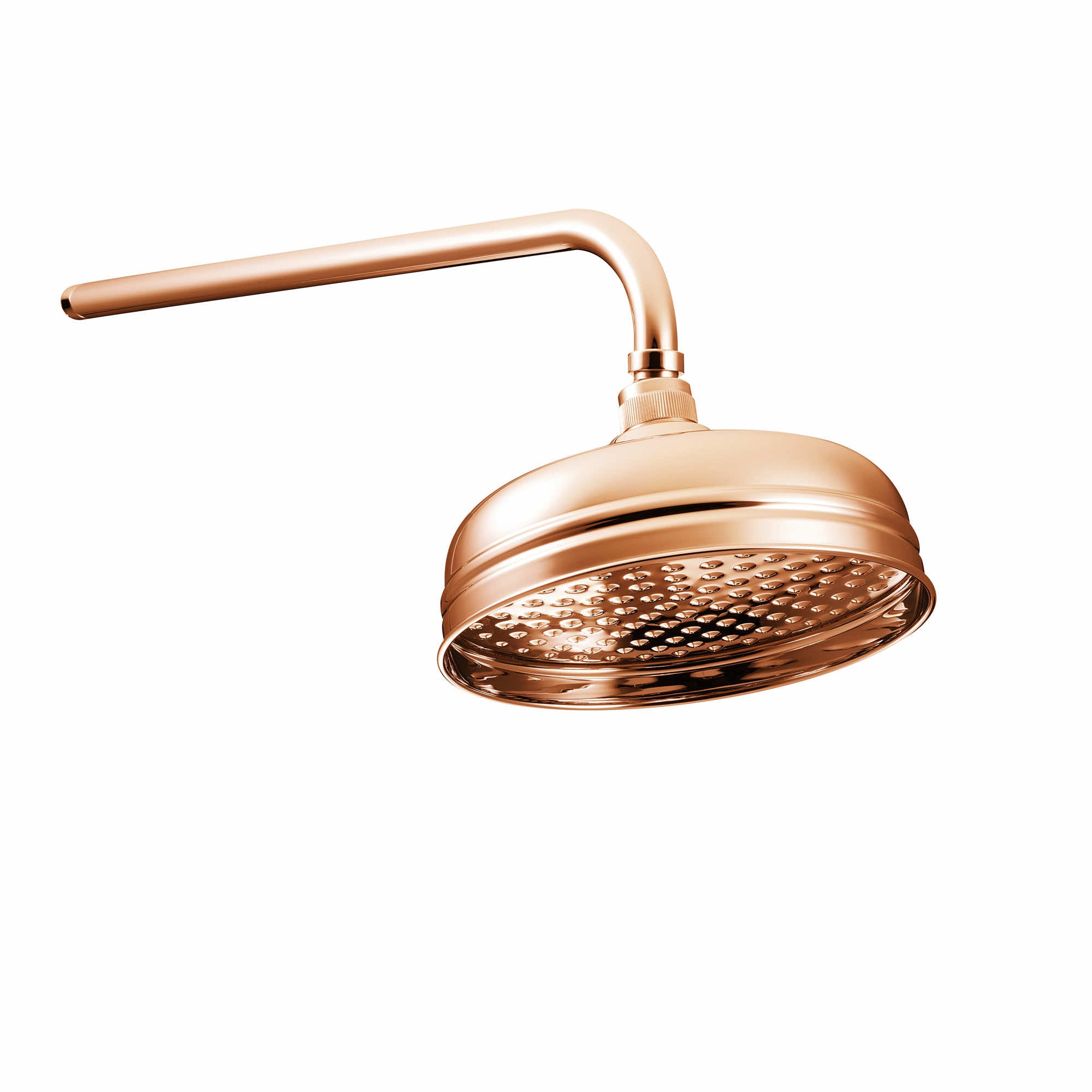 copper shower head 8 inches - 200mm diameter