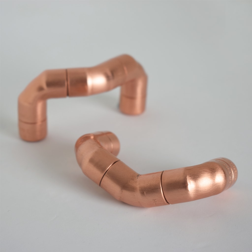 Copper Pull V-shaped 45* - Proper Copper Design